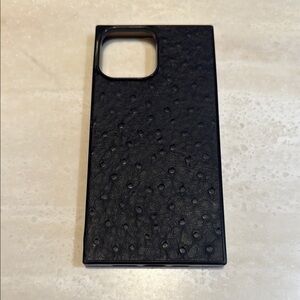 Black Textured Phone Case